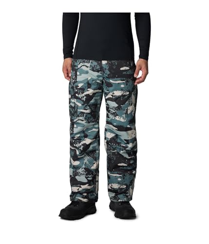 Columbia Men's Bugaboo IV Pant, Metal Geoglacial Print, Medium