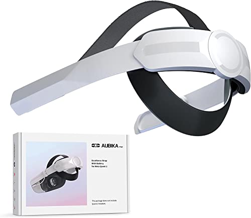 AUBIKA Head Strap for Meta/Oculus Quest 2, Replacement for Elite Strap, Enhanced Support and Comfort in VR