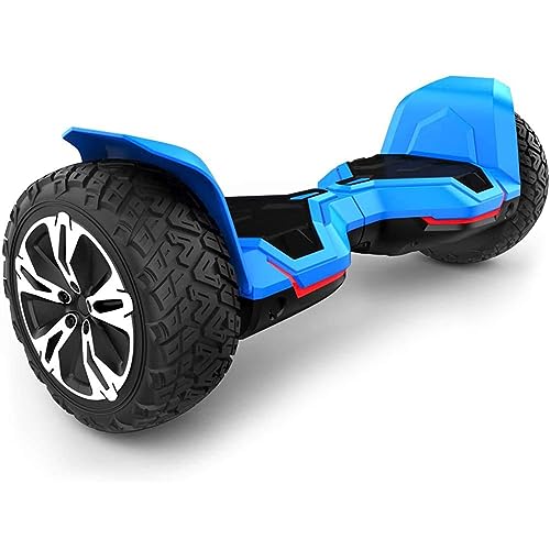 Gyroor Warrior 8.5 inch All Terrain Off Road Hoverboard with Bluetooth Speakers and LED Lights, UL2272 Certified Self Balancing Scooter