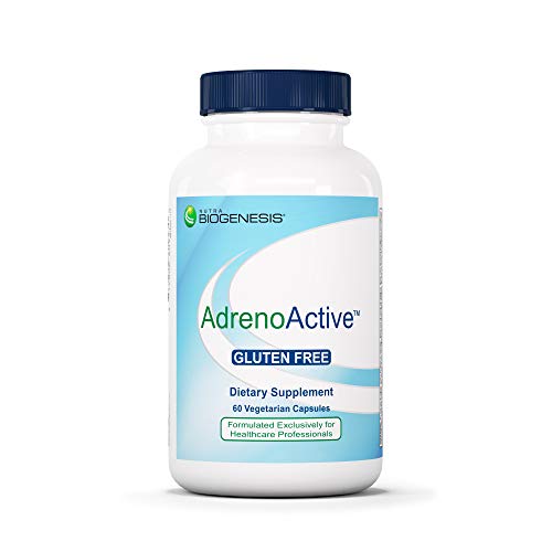 Nutra BioGenesis - AdrenoActive - Helps Support Healthy Stress Response - Gluten Free - 60 Capsules