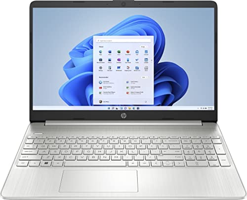 HP - 15.6' Touch-Screen Laptop - Intel Core i3-1115G4-8GB Memory - 256GB SSD - Bluetooth - Wi-Fi - Windows 11 - Natural Silver, W/GaLiMu