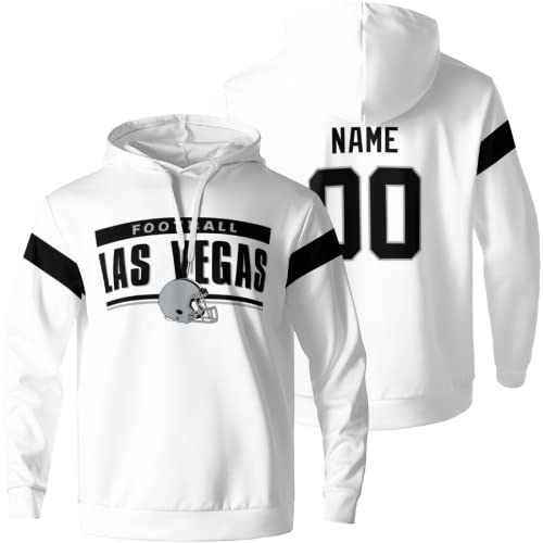 ANTKING Las Vegas Hoodies Customized Personalized Apparel Any Name Any Number Gifts for Men Kids Fans
