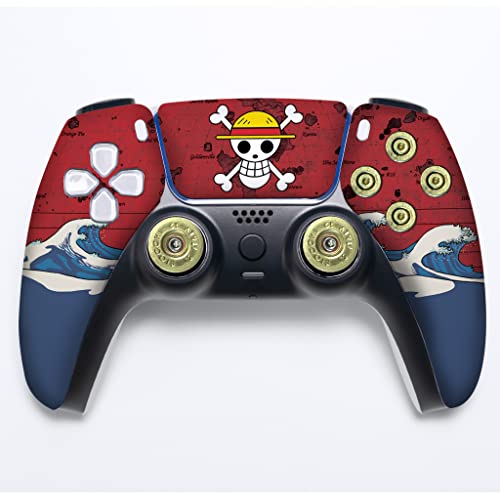 BCB Controllers Custom Wireless Controller compatible with PS-5 Controller | Works with Play-Station 5 Console | Proudly Customized in USA with Permanent HYDRO-DIP Printing (NOT JUST A SKIN)