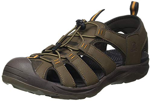 Kamik Men's Byronbay 2 Sandal, Brown, 10