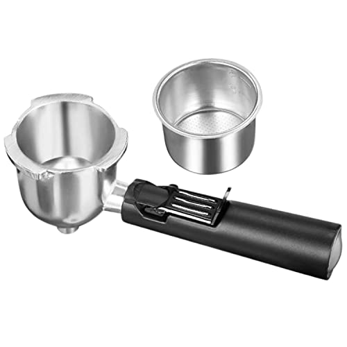 Portafilter and Stainless Filter Set, Yabano Portafitler, Filter Replacement for Yabano CM6816 3.5Bar Steam Espresso Machine