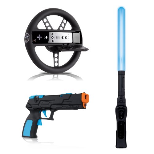 Wii 3-in-1 Game Essentials Plus - Black