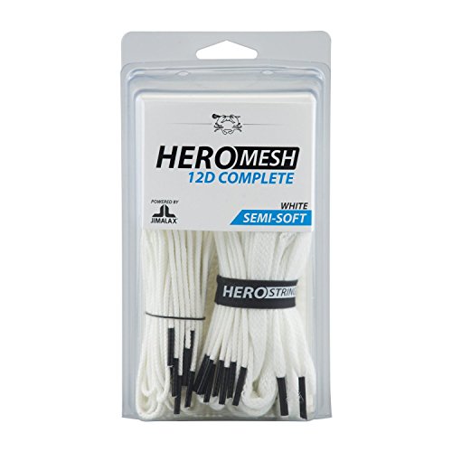 East Coast Dyes ECD Goalie HeroMesh 12D Semi-Soft Complete Kit - White - 12D CK - SS