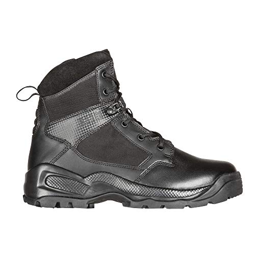 5.11 Men's ATAC 2.0 6' Tactical Side Zip Military Boot, Style 12394, Black, 10.5 M US