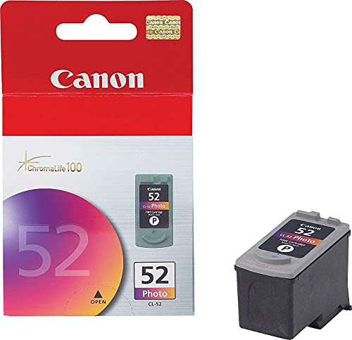 Canon 0619B002 CL-52 Photo Ink Cartridge, Compatible to iP6310D/iP6220D and iP6210D