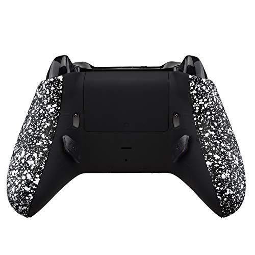 eXtremeRate Textured White Lofty Programable Remap & Trigger Stop Kit, Upgrade Boards & Redesigned Back Shell & Side Rails & Back Buttons & Trigger Lock for Xbox One S/X Controller Model 1708