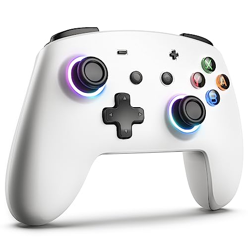 ECHTPower Switch Pro Controller, Wireless Switch Controller with LED Light/Dual Vibration, Remote Gamepad for Switch/PC/IOS/Android, Switch Turbo Controllers with Macro Buttons/Gyroscope