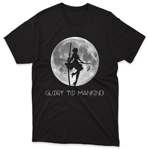 Nier Automata 2B Artwork-9 for Fan Video Game Types of Shirts Multicolor