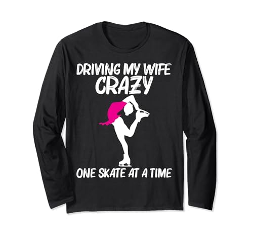 Cool Figure Skating For Figure Ice Skaters Men Dad Long Sleeve T-Shirt