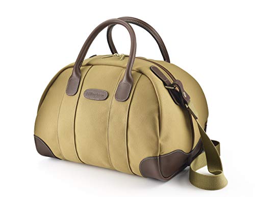 Billingham Overnighter Duffle Bag (Khaki Fibrenyte/Chocolate Leather)