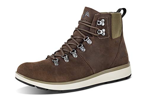 Forsake Davos High - Men's Waterproof Premium Leather Boot (9 M US, Mocha)