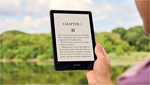 Kindle Paperwhite (8 GB) – Now with a 6.8' display and adjustable warm light - Without Lockscreen Ads - Black