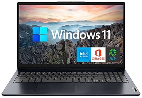 Lenovo 15.6' IdeaPad Laptop with 1 Year Microsoft Office 365, Intel Pentium Quad-Core Processor, 20GB RAM, 1TB SSD (128GB eMMC+1TB PCIe SSD), Wi-Fi 6 and Bluetooth 5.0, HDMI, NLY MP, Windows 11