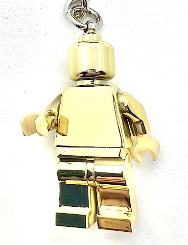 LEGO Classic Limited Edition Mini Figure Keychain #852688 Golden Minifigure