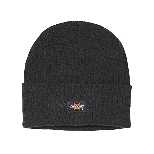 Dickies Men's Standard Acrylic Cuffed Beanie Hat, DOW Charcoal, One Size