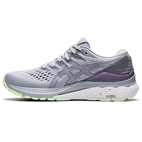 ASICS Women's Gel-Kayano 28 Running Shoes, 8.5, Piedmont Grey/Soft Lavender