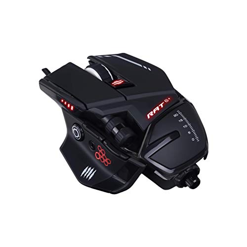 MAD CATZ Rat 6+ Gaming Mouse Black