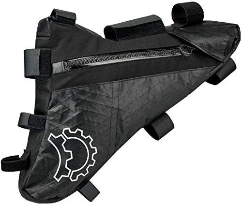 Revelate Designs Carbon Mukluk Frame Bag: Black SM