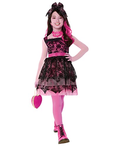 Spirit Halloween Monster High Kids Draculaura Monster Ball Costume - S | Officially Licensed