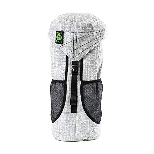 DIME BAGS Padded Conversion Tube for Glass Protection | Sleek Protective Hemp Backpack (23 Inch, Gray)