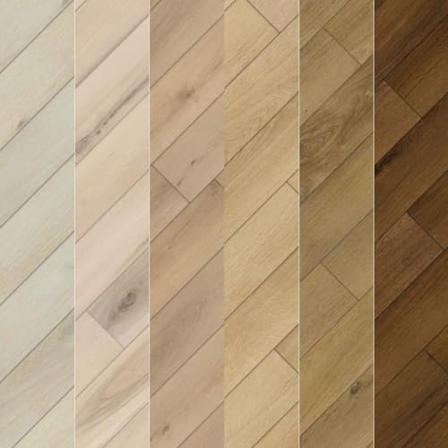 Flooret Luxury Vinyl Plank Flooring Signature Bestsellers Sample Kit | 6 Pieces of 12' Cut Samples from Real Planks | DIY Click Installation, 40 Mil Wear Layer, Waterproof and Scratch Resistant LVP