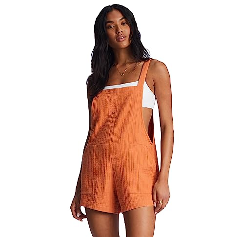 Billabong Women's Beach Crush Romper, Brick