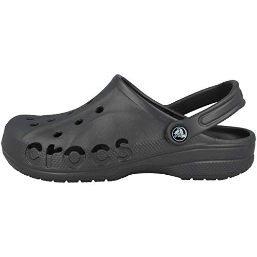 Crocs Unisex Men's and Women's Baya Clog, Graphite, 11 Women/9 Men