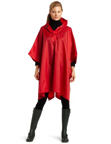 Sierra Designs Unisex Storm Poncho, Red, Large-X-Large
