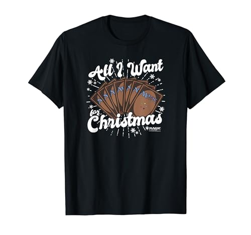 Magic: The Gathering All I Want For Christmas Poster T-Shirt