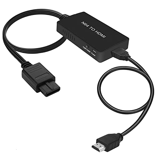 XIANREN HDMI Cable for N64, N64 to HDMI Converter with HDMI Cable, Compatible N64/GameCube/SNES Game Console