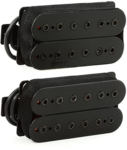 Seymour Duncan Blackened Black Winter Humbucker Set - Electric Guitar Pickups, Perfect for Hard Rock and Heavy Metal