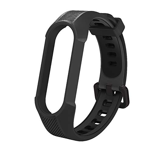 Replacement Bands Compatible with Xiaomi Mi Band 6 Band/Xiaomi Mi Band 5 Band/Amazfit Band 5 Band,Yuuol Soft Silicone Wristbands, Sport Adjustable Wrist Strap for Women Men