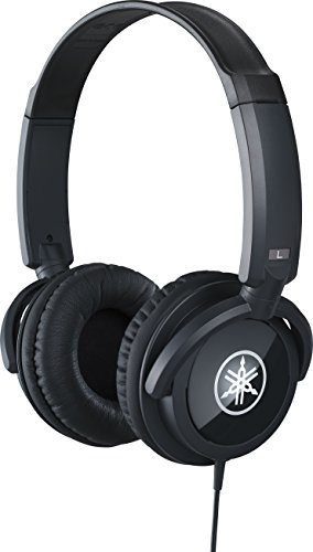 Yamaha HPH-100B Dynamic Closed-Back Headphones, Black