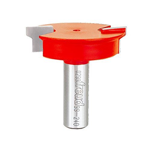 Freud 99-240: 2' (Dia.) Drawer Lock Bit with 1/2' Shank, Pack of 1, Perma-SHIELD Coating Red