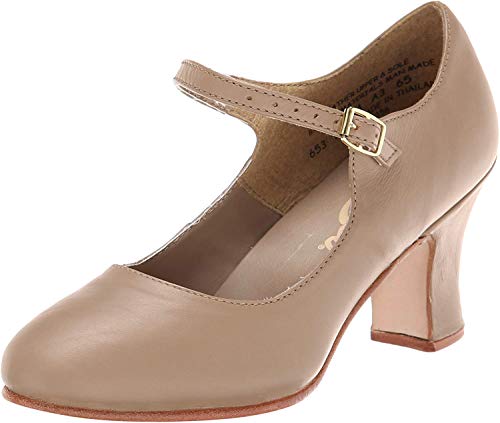 Capezio Women's Manhattan, Caramel, 7.5 W US