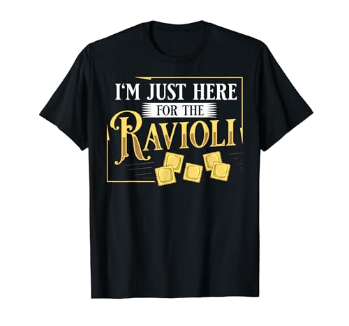 Ravioli Pasta Filling Recipes Canned Maker Noodles T-Shirt