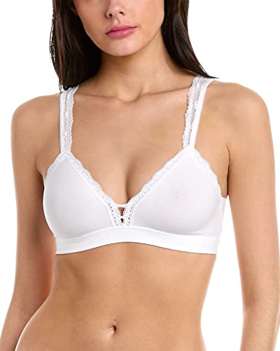 b.tempt'd by Wacoal Women's Innocence Bralette, White, Medium