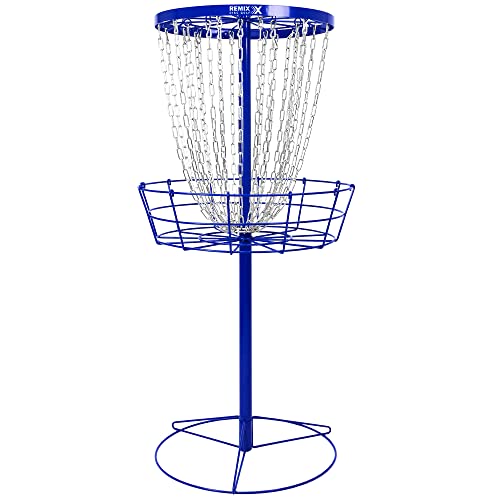 Remix Deluxe Practice Basket for Disc Golf - Royal Blue