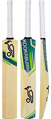 KOOKABURRA Cricket Bat Kahuna Prodigy 100 Kashmir Willow (Short Handle) - 2017 Model Bat - Medium Weight - Full Size Adult Cricket Bat