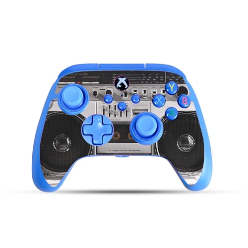 Gaming Skin Compatible with PowerA Xbox Series X|S Enhanced Wired Controller - Booming Box - Premium 3M Vinyl Protective Wrap Decal Cover - Easy to Apply | Crafted in The USA by MightySkins