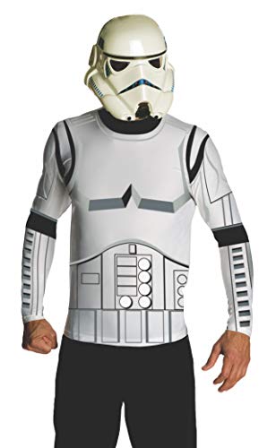 Rubie's mens Star Wars Stormtrooper Kit Adult Sized Costumes, White, Large US