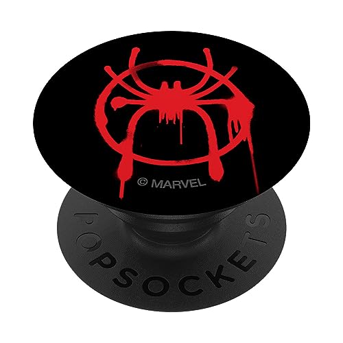 Marvel Spider-Man Into the Spider-Verse Red Icon PopSockets Standard PopGrip