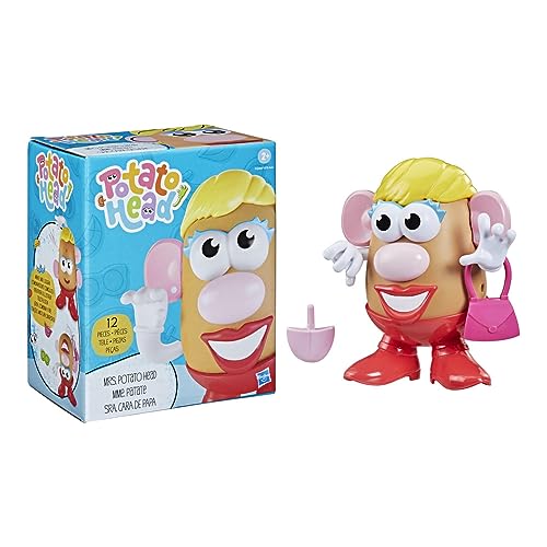 Potato Head Mrs. Potato Head Classic Toy For Kids Ages 2 and Up, 12 Piece Set