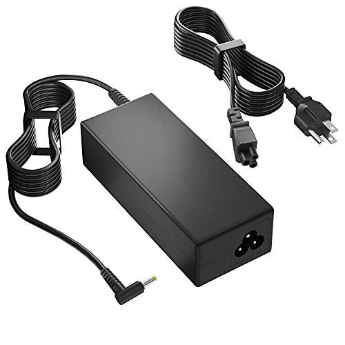 65W Laptop Charger Fit for Acer Aspire E15 E1 F15 ES1 E5-553 E5-575 Acer Chromebook 11 13 14 15 R11 CB3 CB5 C720 C720P C740 AC Power Adapter Supply CorD1