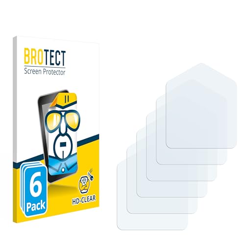 brotect 6-Pack Screen Protector compatible with Pieps DSP Pro - HD-Clear Protection Film