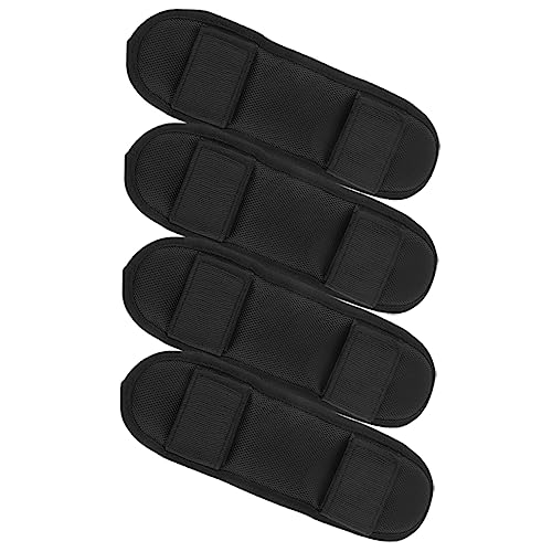 Anneome 4pcs Vest Shoulder Pads Removable Weight-reducing Shoulder Pads Shoulder Straps Pad Tank Tops Backpacks Shoulder Bag Straps Pad Breathable Pressure Relief Pad Nylon
